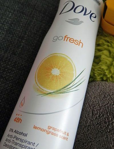 Go Fresh – Grapefruit & lemongrass scent