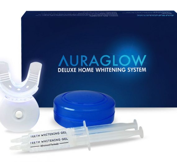 AuraGlow – Deluxe Home Teeth Whitening System
