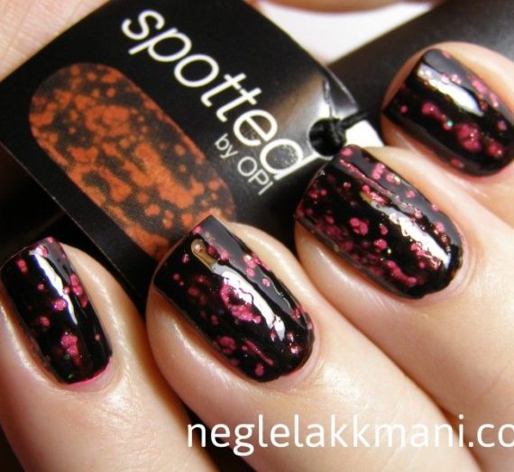 Black Spotted fx topcoat