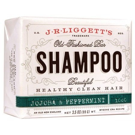 JR Liggett Old Fashioned Shampoo bar Jojoba & Peppermint