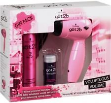 Voluptuous Volume Gift Set (hairspray/hair powder/mini hair dryer)