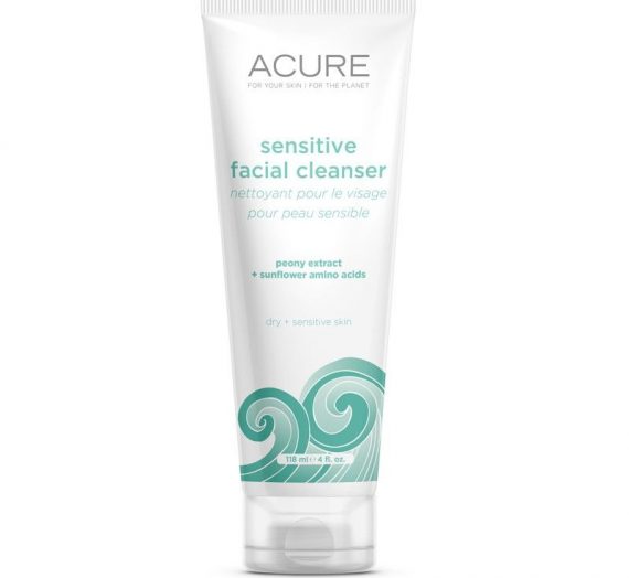 Sensitive Facial Cleanser with Peony and Sunflower