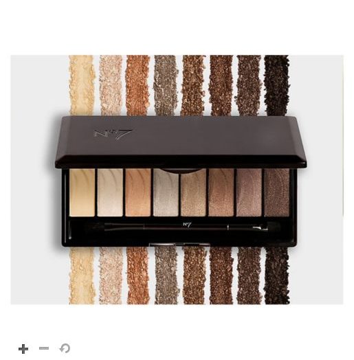 No7 Stay Perfect Eye Shadow Palette in NUDE
