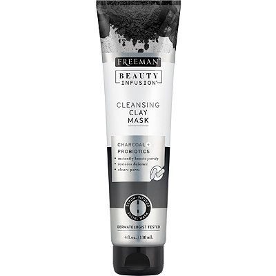 Beauty Infusion Cleansing Clay Mask: Charcoal & Probiotics