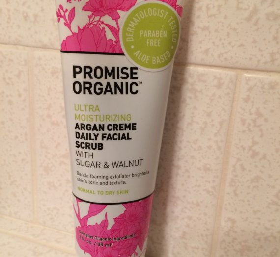Promise Organic Argan Creme Daily Facial Scrub