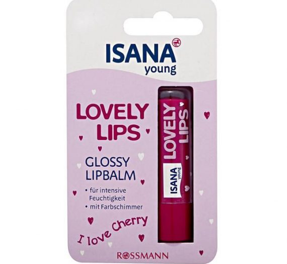 Isana Young – Lovely Lips Glossy Lipbalm – I Love Cherry