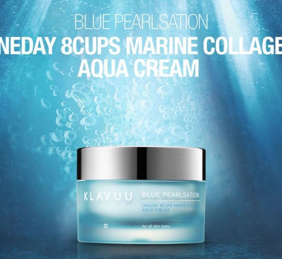 Blue Pearlsation One Day 8 Cups Marine Collagen  Aqua Cream