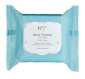 No7 Quick Thinking 4 in 1 Wipes – All Skin Types