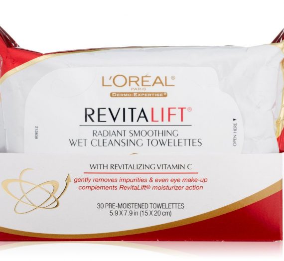 Revitalift Radiant Smoothing Cleansing Towelettes